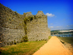 Portchester - Roman Fort on the Saxon Shore - Seaward Walls